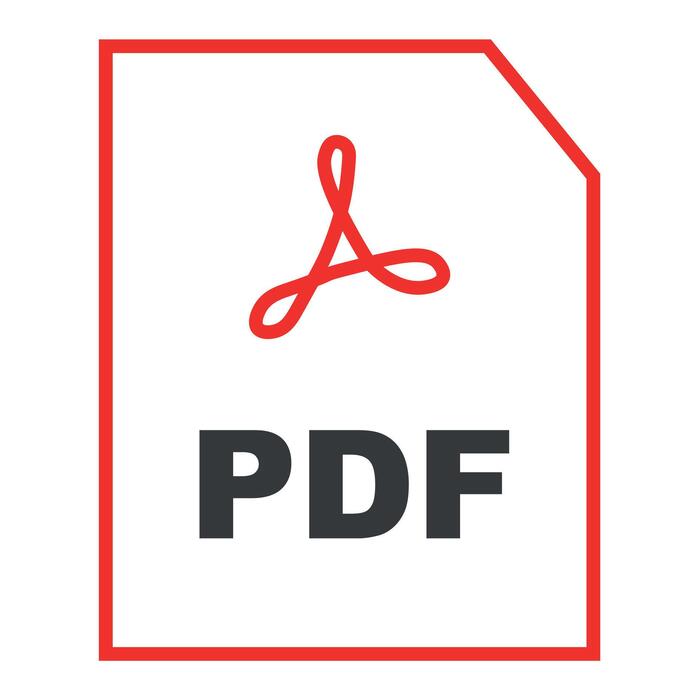 Adobe PDF logo.